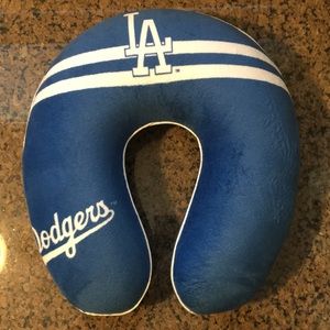 LA Dodgers neck pillow
